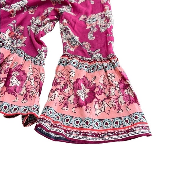 beachlunchlounge Pink Floral Blouse - Picture 4 of 6